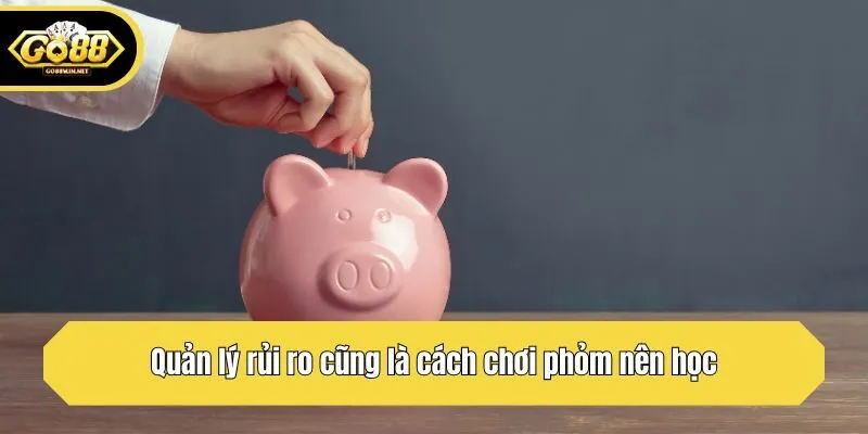 Quản lý rủi ro cũng là cách chơi phỏm nên học